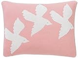 DwellStudio Knitted Boudoir Pillow- Birds by DwellStudio by Dwell Studio