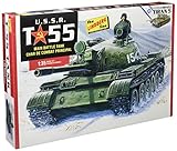 プラッツ 1/35 ソビエト軍 T-55 プラモデル HL415