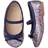 GYMBOREE(ジンボリー) スパークル バレエ フラット コンフェティスパークル シューズ 14cm【並行輸入】