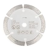 丸ノコ刃 - Jadeshay 木工用チップソー、交換部品、ダイヤモンド、金属、プラスチック、木材 適応、85mm * 10mm、電動工具パーツ アクセサリ