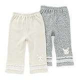 coeur a coeur(クーラクール) 長丈パンツ (70～100cm) キムラタンの子供服 (44417-164) ベージュ 80