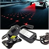 フォグランプ 後続車追突防止 レーザーバックテールランプ IPX4防水 警告ライト 補助灯 信号ライト