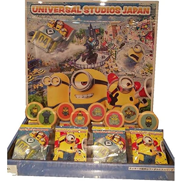 Amazon ミニオン プリントクッキー アソートクッキー 28枚入り ｕｓｊ グッズ ユニバーサルスタジオジャパン ミニオン パーク ハチャメチャ アイス 通販