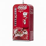 Kurt Adler Coca-Cola Vending Machine with Santa Ornament #CC1162 by Kurt Adler