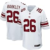 新しいYork Giants Saquan BarkleyナイキユースBoys Game Jersey – ホワイト Youth Large(14-16)