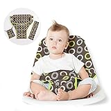 PROKTH ベビーチェアベルト 布製 赤ちゃん用 食事サポート コンパクトに収納 携帯便利 外出 外食 実用 高品質 お持ち便利 4ヵ月頃~3歳