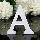 peyan Small 3d高さ8 cm木製アルファベット文字Plaque壁ホームオフィスウェディングパーティー装飾 Height: 8cm /Thickness:1.2cm/Width: 6-7cm
