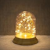 boomile LEDライト文字列フェアリー、ナイトライト、10 ft銅線ワイヤで30 LED Forインドア&アウトドア、寝室、デコレーション、DIY、祭、パーティー、結婚式、夕食(ウォームホワイト