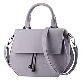 （コージーエージ）CozyAge レディーズ　ファッション5色シンプル可愛い手提げショルダーバック　鞄 (グレイ)