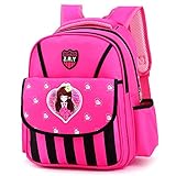 HBF ベビーリュック デイパック 帆布 軽量 蒸れ防止 可愛い メッシュ バックパック リュックサック ランドセル 子供 キッズ 男の子 女の子 幼稚園 保育園 お祝い レッド