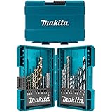マキタ(Makita) ドリル ビット21本セット ケース 付属 B-44884 鉄工用ドリルビット7本 木工用ドリルビット7本 コンクリート用ドリルビット7本 [並行輸入品]