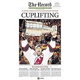 Steiner Sports NHL New Jersey Devils Scott Stevens Bergenレコード再印刷ポスター