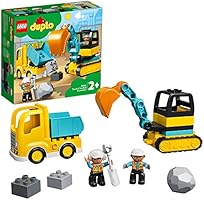 LEGO DUPLO Truck & Tracked Excavator 10931 Building Kit