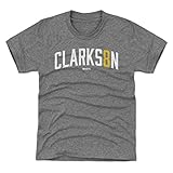 500レベルJordanバスケットボールクリーブランド子供用シャツ – ジョーダンClarksonクラークソン名番号 Kids X-Large (14-16Y) グレイ
