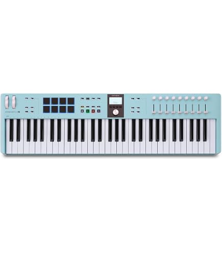 Amazon | コントローラー Arturia KeyLab MkII 61-Key ブラック | MIDI