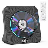 KOVCDVI デスクCDプレーヤー Bluetooth受信/送信 スピーカー内蔵 CDラジカセ CD/Bluetooth/FM/LINEモード対応 USB再生 A-Bリピート再生 CDプレイヤー 音楽鑑賞/語学学習/お年寄り PSE認証済み 日本語説明書付き ブラック