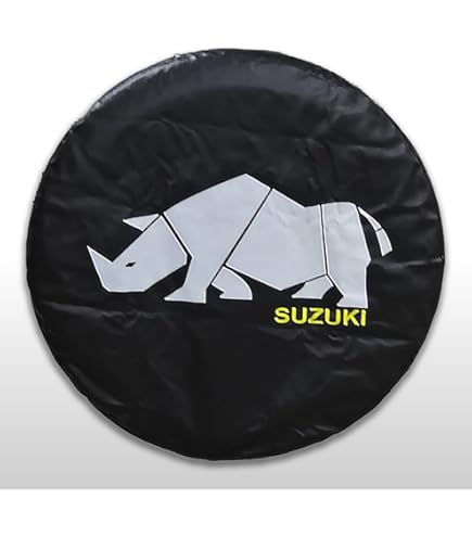 SUZUKI 純正　スペアタイヤカバー 黒 サイデザイン　スズキ　ジムニー ジムニー (31T)スペアタイヤカバー(サイ)「スズキ純正部品