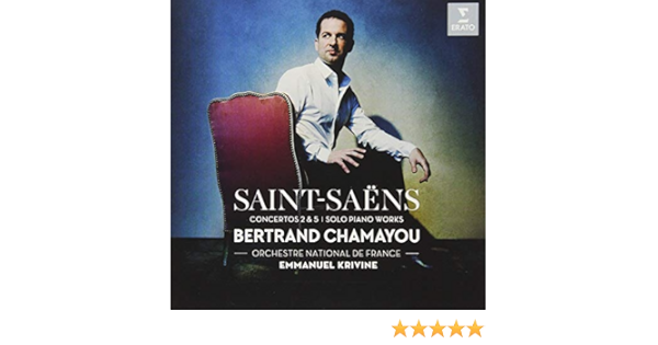 Amazon サン サーンス ピアノ協奏曲第2番 第5番 エジプト風 他 ベルトラン シャマユ ベルトラン シャマユ フランス国立管弦楽団 エマニュエル クリヴィヌ サン サーンス 交響曲 管弦楽曲 協奏曲 音楽