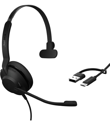 Amazon.co.jp: Jabra Evolve2 40 UC 有線ヘッドフォン USB-A モノ