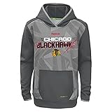 Chicago BlackhawksリーボックYouthセンターIce TNT PlayDryスウェットシャツ S