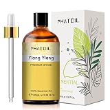 PHATOIL 天然100% エッセンシャルオイル イランイラン 100ml アロマオイル 精油 アロマ 加湿器・ディフューザー・アロマストーン用 芳香用