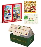 【ピクミンオリジナルデザイン ギフトBOX入り】『スーパーマリオブラザーズ ワンダー・ピクミン４』ダブルパック -Switch & ピクミンミニレターセット＋スーパーマリオブラザーズミニタオル(ブレイクブロック)