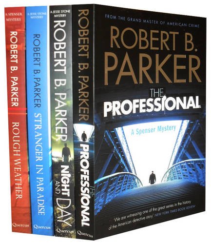 Robert B Parker Collection: The Professional, Night and Day, Rough Weather, Stranger in Paradiseの表紙