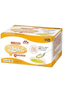 Amazon | 森永 つるりんこ Quickly 3g×30本 | morinaga | 介護用とろみ調整