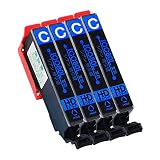 エプソン用 【80L 互換インク】 大容量 シアン４本 ICC80互換 [対応機種] EP-707A / EP-708A / EP-777A / EP-807AB / EP-807AR / EP-807AW / EP-808AB / EP-808AR / EP-808AW / EP-907F / EP-977A3 / EP-978A3 / EP-979A3 / EP-982A3