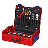 クニペックス (KNIPEX) プライヤーセット KNIPEX 002119LBS メンテナンス用ツールセット L-Bｏｘｘ入 002119LBS
