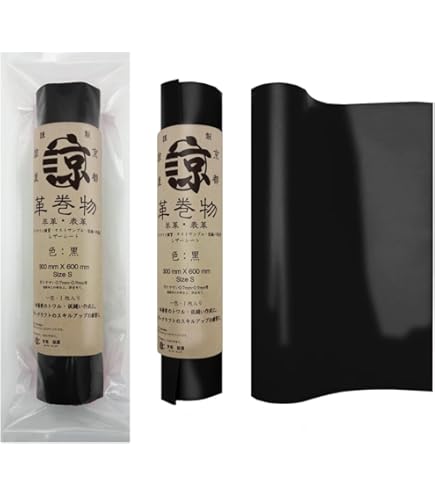 レザークラフト 練習用・初心者用 革巻物シート青 巻物 レザー 革 革巻物 | 京都諒屋 Kyoto Makotoya