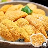 北海道産 無添加 生 むらさき うに 紫海胆 約90g×1パック 塩水パック入り