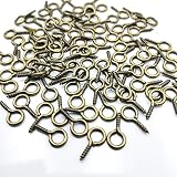 【BEAUTY PLAYER】ネジヒートン 7*15mm 金古美*100個 uvレジン モールド 付属品 アクセサリー パーツ 金具 ハンドメイド 手芸 クラフト DIY