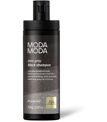 Amazon | モダモダ(MODAMODA) ゼログレーブラックシャンプー 300g