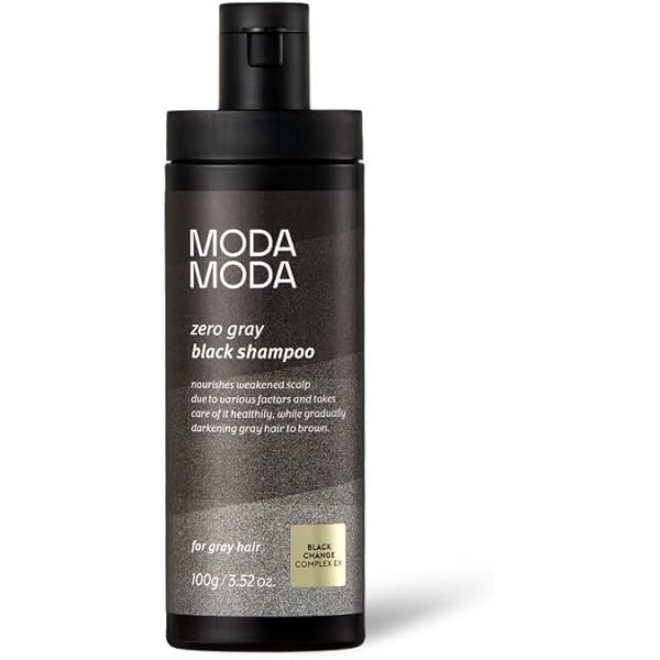 Amazon | モダモダ(MODAMODA) ゼログレーブラックシャンプー