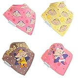 Cloudbabies Girls Bandana Bib by Zippy