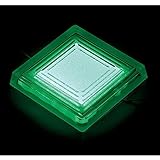 タカショー　タイルドライト（ローボルト）　スタンダードカラー　TLD-J06G　＃48853700　＊LED交換不可・別途レベル調整台が必要　『エクステリア照明 ライト』 LED色:緑