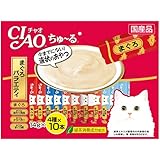 チャオ (CIAO) 猫用おやつ ちゅ~る まぐろバラエティ 14グラム (x 40)