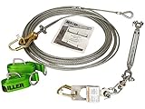Miller by Honeywell SG8183-10/60FT Skygrip Wire Rope Lifeline System Kits, 60' [並行輸入品]