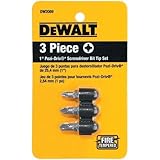 DEWALT DW2069 1-Inch Pozi-Drive Bit Tip Set, 3-Piece [並行輸入品]
