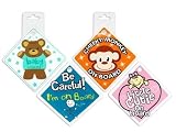 Funky baby car signs by First Steps