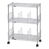 ルミナス フィールシリーズ ポール径19mm ブックシェルフ 3段 幅59.5×奥行29.5×高さ76cm MD6080-3B