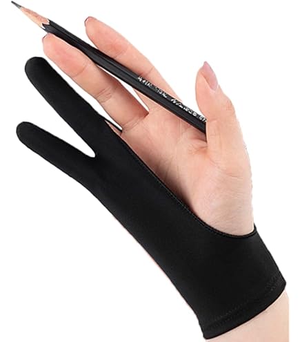 ❣️ラスト1点❣️Auskang] 二本指グローブ 2枚入 絵描き 手袋 誤動作防止 812g9A0jLFL._AC_UF350,