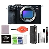 Sony Alpha 7CR フルフレーム交換レンズハイブリッドカメラ(ブラック) Pixel Advanced Accessories付きバンドル | Sony a7CR