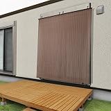 日よけ布： ハンディーシェードウィンドウ200×200cmブラッシュウッド
