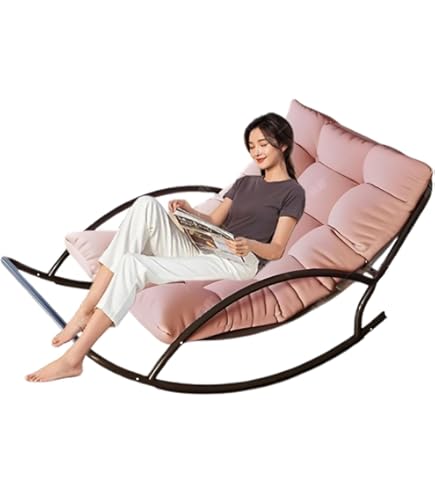 Amazon｜ロッキングチェア クッションホームバルコニーレジャーと竹の