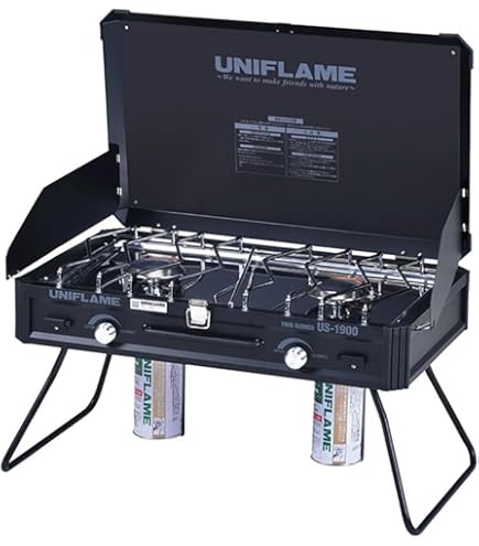 Amazon | [ユニフレーム] アウトドア ツインバーナー US-1900 収納