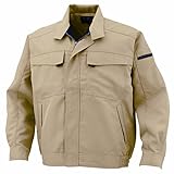 CO-COS コーコス エコ・製品制電ブルゾン A-4460 ベージュ 4L