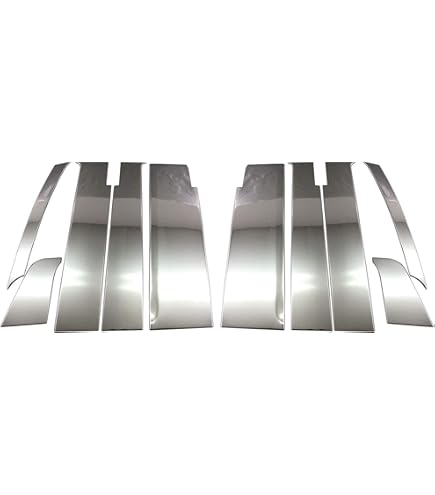 DAIHATSU タント L375s 超鏡面バイザー ピラー 1台分 TANTO タント L375S L385S 超鏡面 ステンレス メッキ ピラー パネル