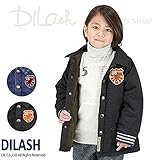 (ディラッシュ) DILASHデニム中綿入りロングジャケット/冬 アウター 防寒 80 デニム